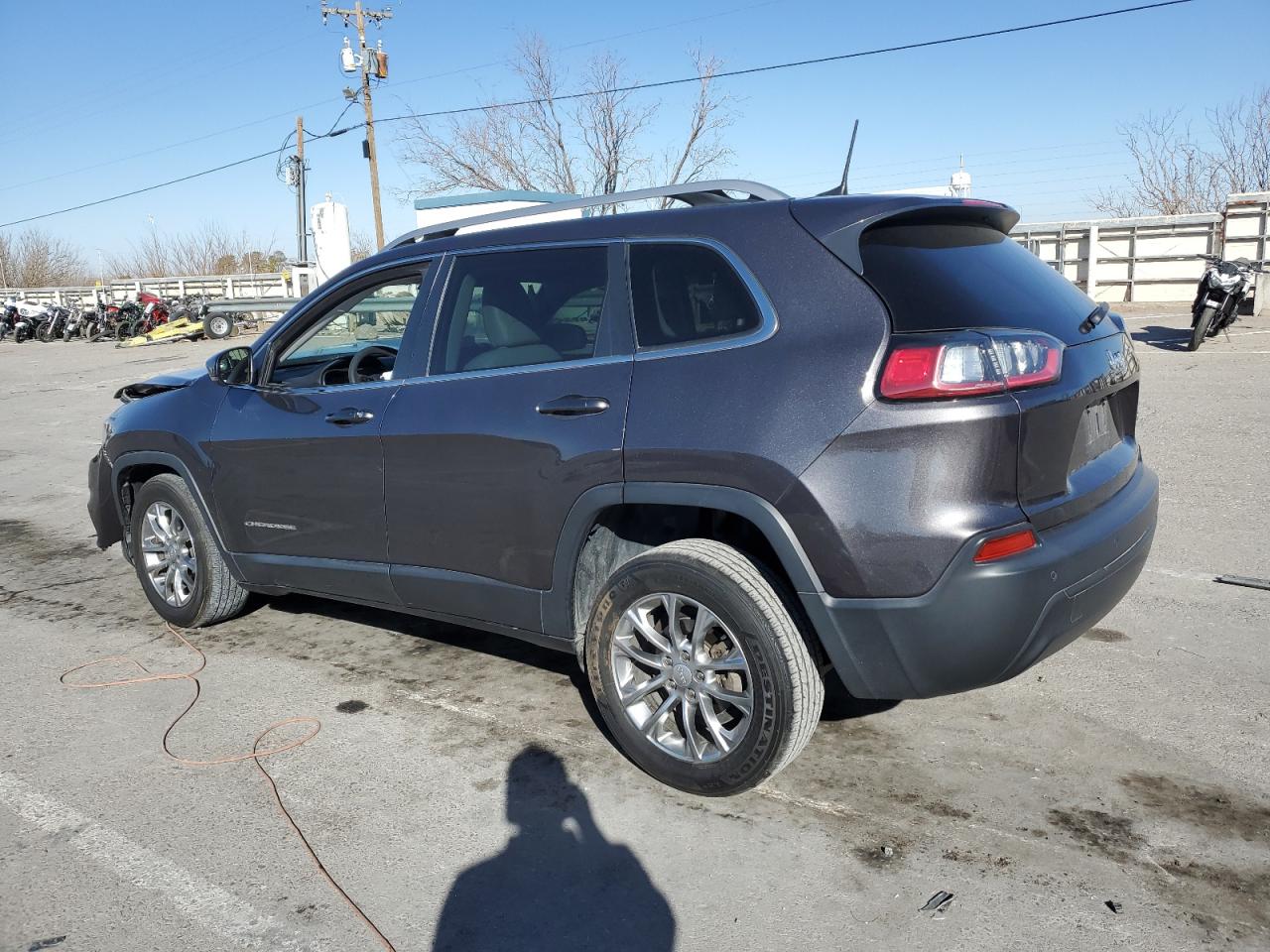 2020 Jeep Grand Cherokee VIN 1C4PJLLB9LD556475 Copart auction photo, front end damage thumbnail 2