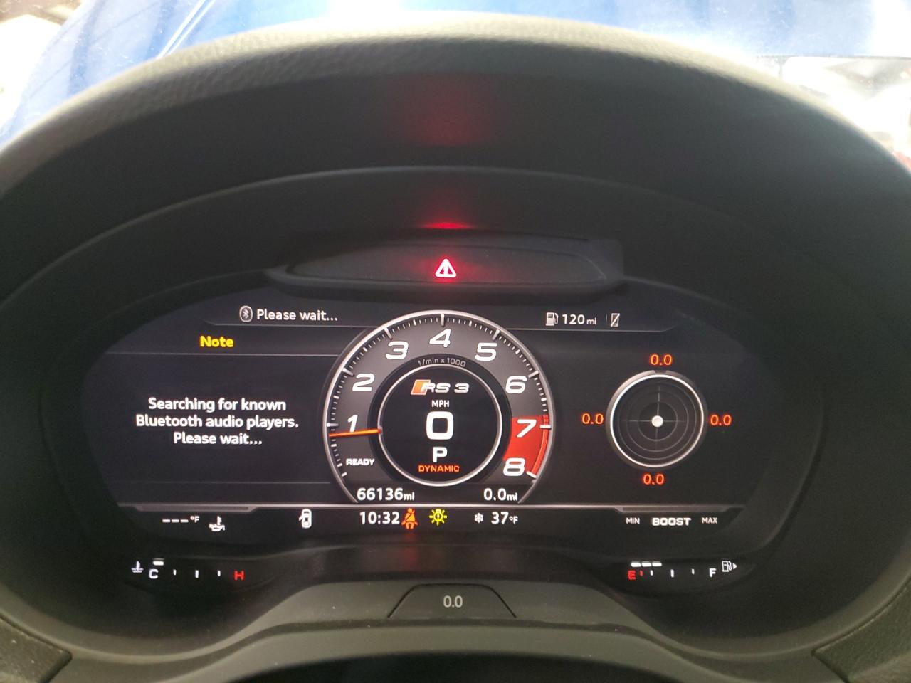 2019 Audi RS3 VIN WUABWGFF6KA903863 Copart auction photo, front end / minor dent/scratches damage thumbnail 9