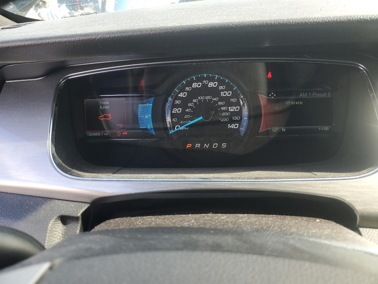 2018 Ford Taurus VIN 1FAHP2E82JG117893 Copart auction photo, rear end damage thumbnail 9