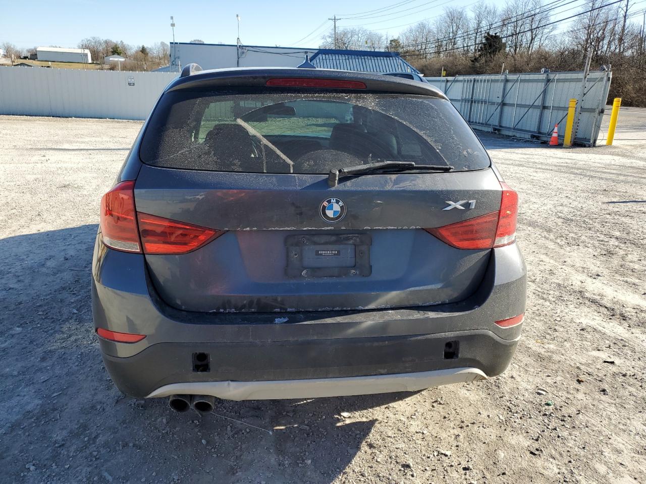 2013 BMW X1 VIN WBAVL1C58DVR85146 Copart auction photo, front end / rear end damage thumbnail 6