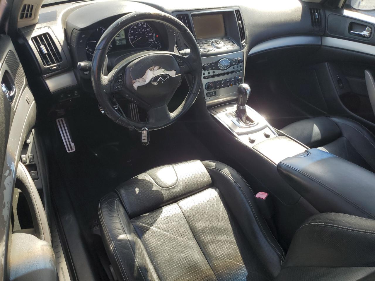 2010 Infiniti G VIN JN1CV6EKXAM104617 Copart auction photo, front end damage thumbnail 8