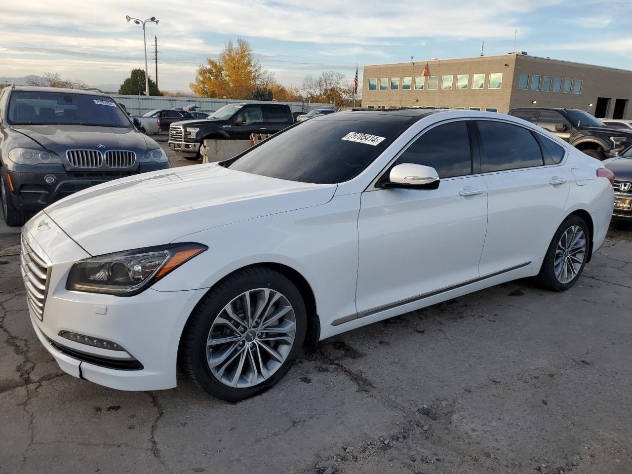 2016 Hyundai Genesis VIN KMHGN4JE2GU128269