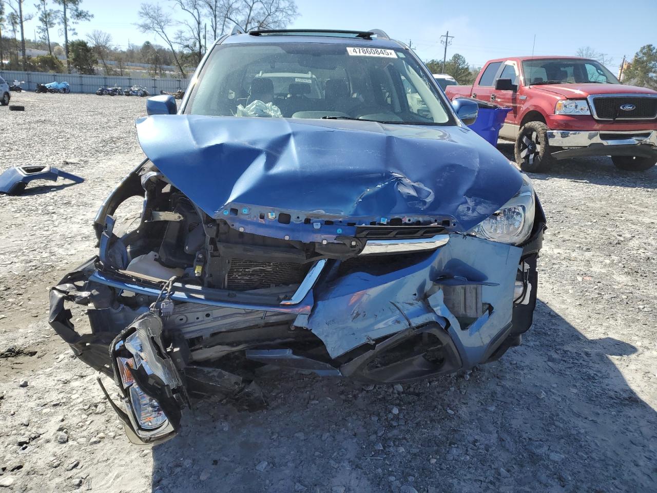 2017 Subaru Forester VIN JF2SJAEC6HH409844 Copart auction photo, front end damage thumbnail 5