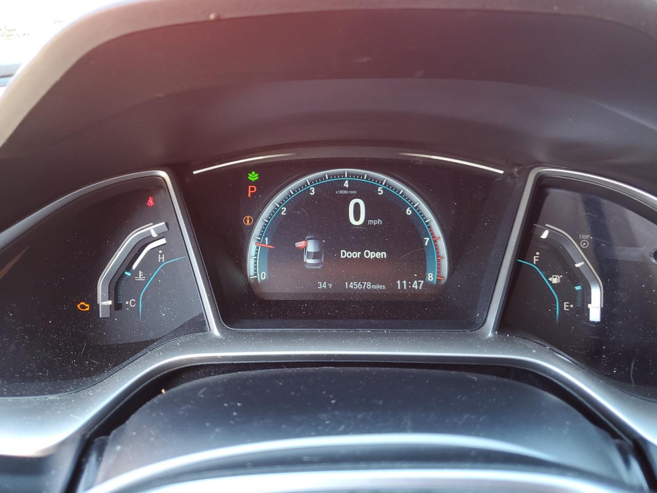 2016 Honda Civic VIN 2HGFC2F72GH502257 Copart auction photo, mechanical damage thumbnail 9