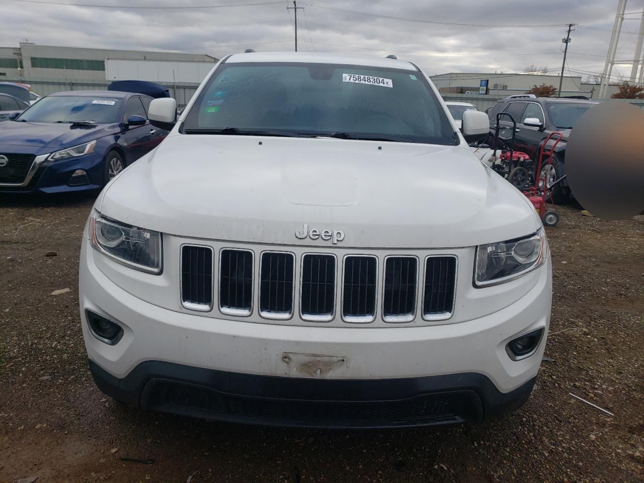 2014 Jeep Grand Cherokee VIN 1C4RJFAG2EC186133 Copart auction photo, vandalism / side damage thumbnail 5