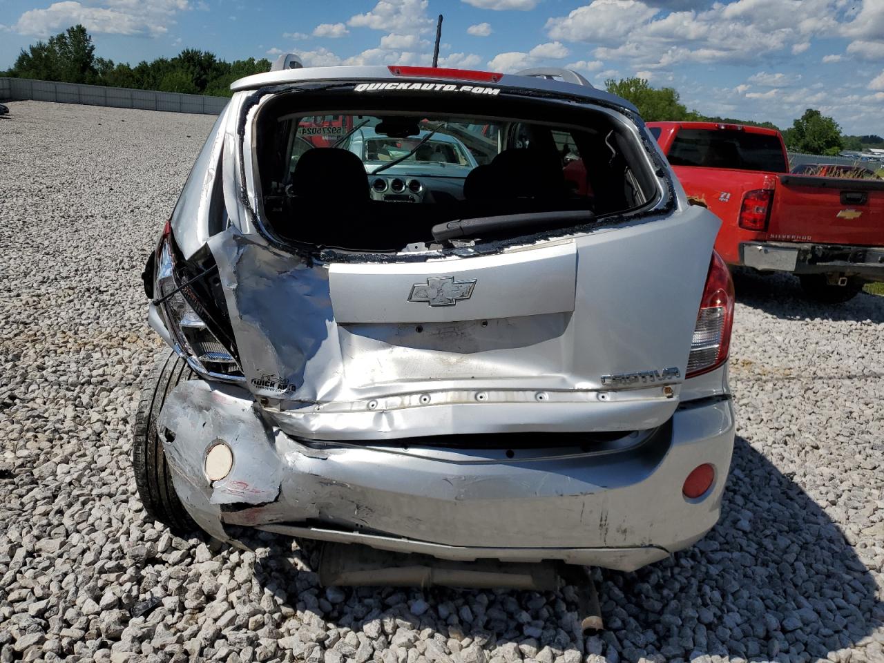2014 Chevrolet Captiva VIN 3GNAL3EK5ES651803 Copart auction photo, rear end damage thumbnail 6