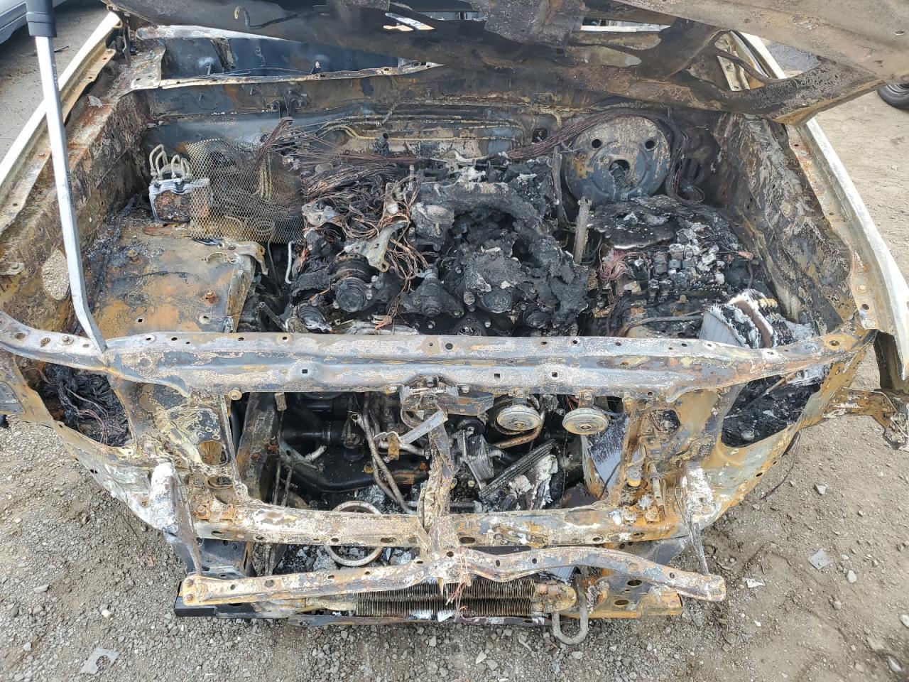2020 Toyota Tacoma VIN 3TMCZ5AN9LM313818 Copart auction photo, burn damage thumbnail 11