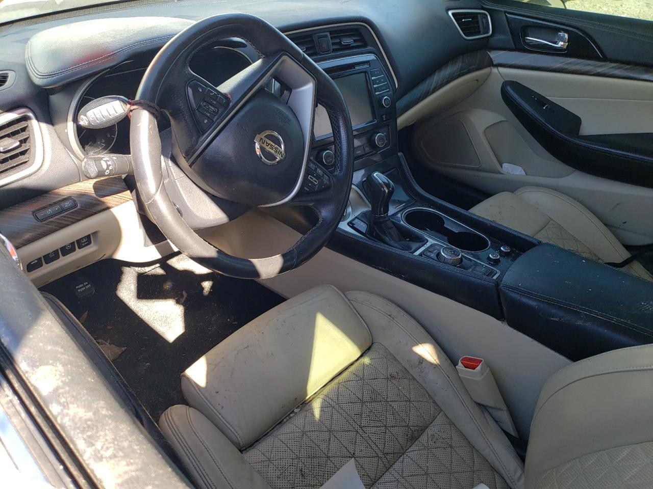 2017 Nissan Maxima VIN 1N4AA6APXHC413205 Copart auction photo, front end / side damage thumbnail 8
