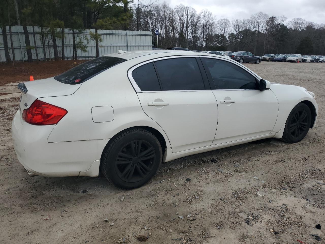 2013 Infiniti G VIN JN1CV6AR4DM767141 Copart auction photo, minor dent/scratches damage thumbnail 3