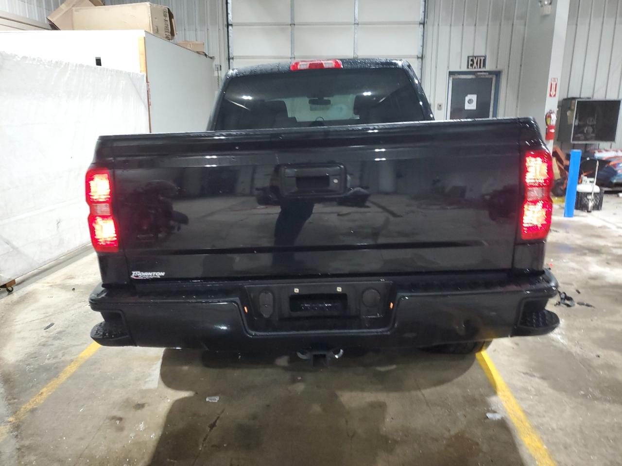 2018 Chevrolet Silverado VIN 3GCUKPEC0JG397441 Copart auction photo, front end / side damage thumbnail 6
