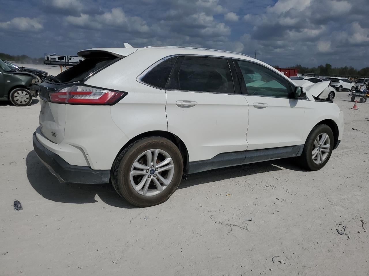 2020 Ford Edge VIN 2FMPK3J93LBA99550 Copart auction photo, front end / rear end damage thumbnail 3