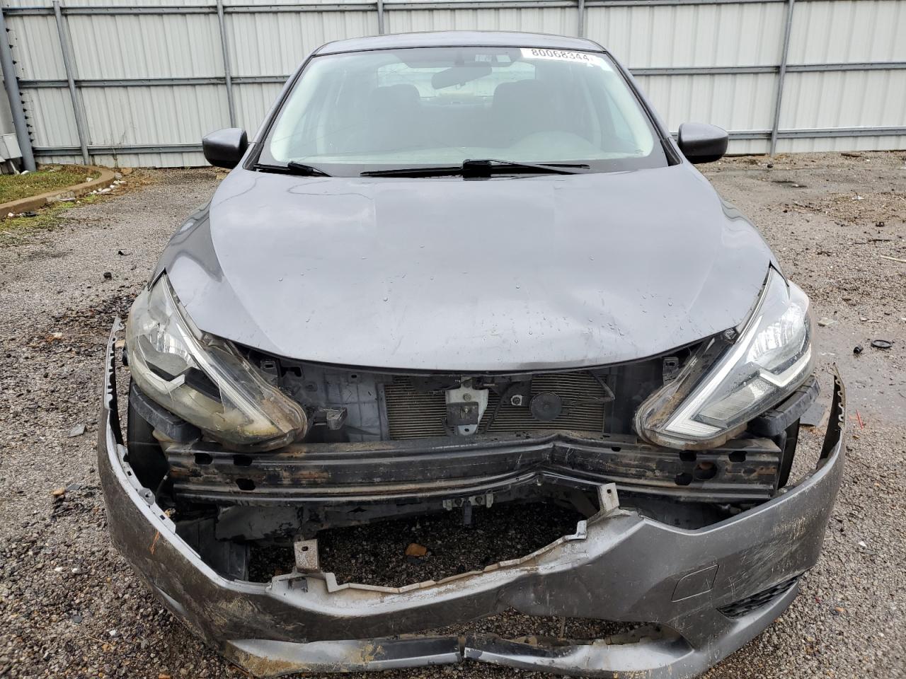 2017 Nissan Sentra VIN 3N1AB7AP5HL661799 Copart auction photo, front end / rear end damage thumbnail 5