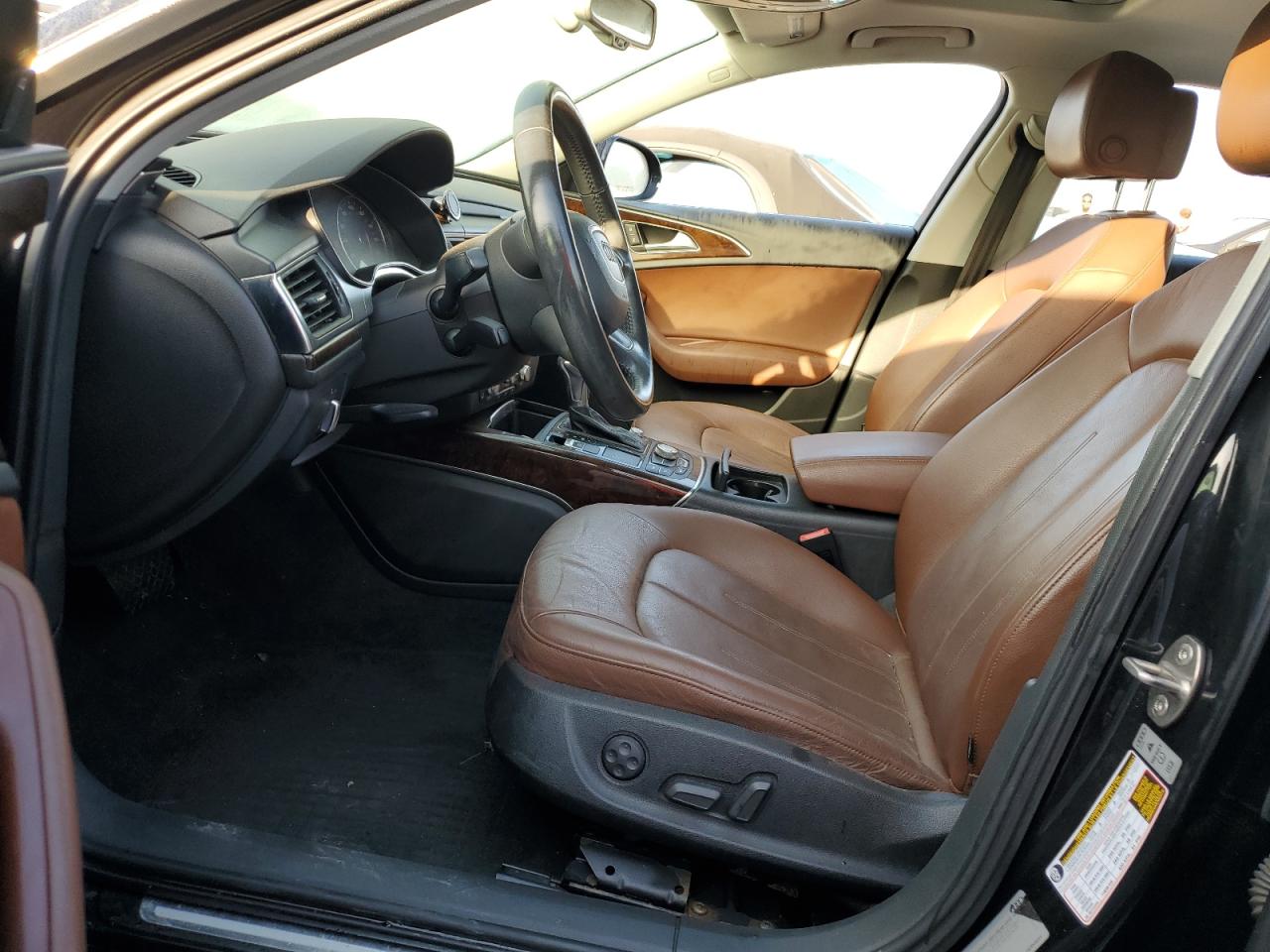2014 Audi A6 VIN WAUGFAFC6EN048534 Copart auction photo, water/flood damage thumbnail 7