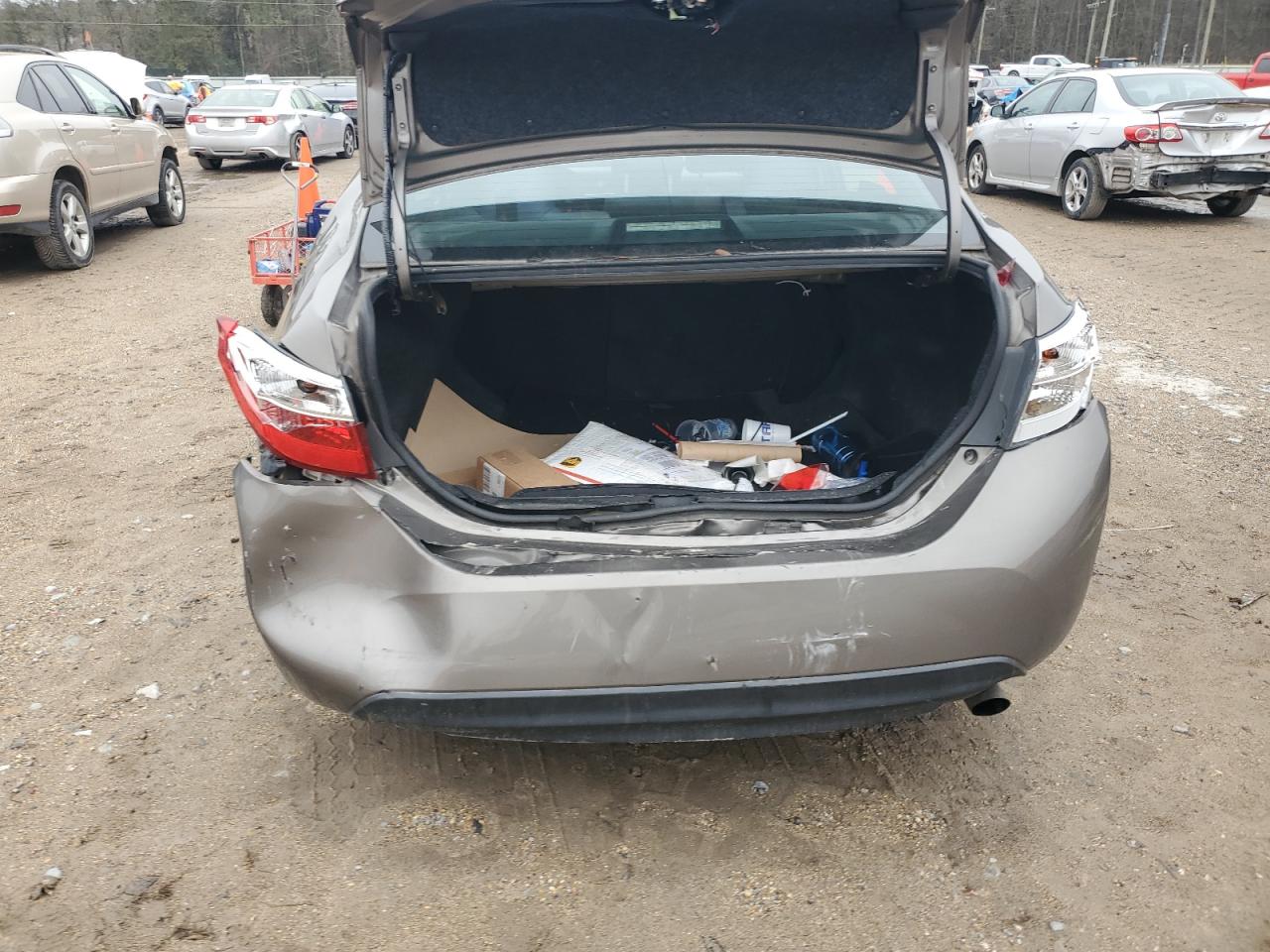 2019 Toyota Corolla VIN 5YFBURHE7KP941276 Copart auction photo, all over damage thumbnail 6