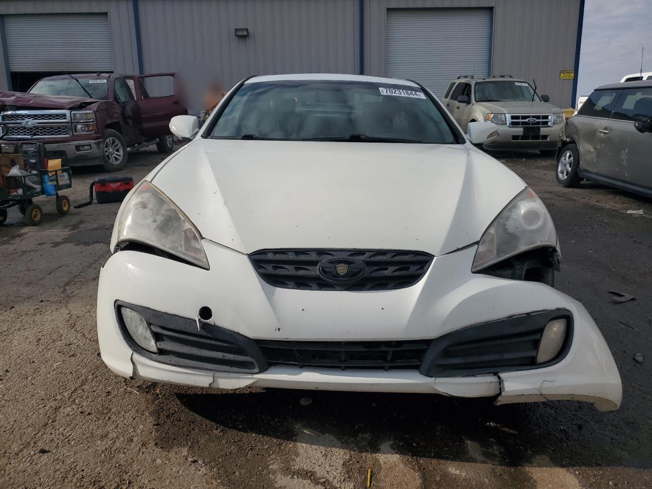 2012 Hyundai Genesis VIN KMHHU6KH9CU074930 Copart auction photo, rear end / front end damage thumbnail 5