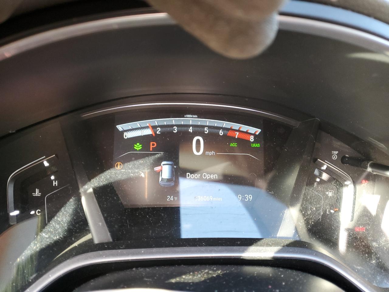 2018 Honda CR-V VIN 2HKRW2H58JH603459 Copart auction photo, front end damage thumbnail 9