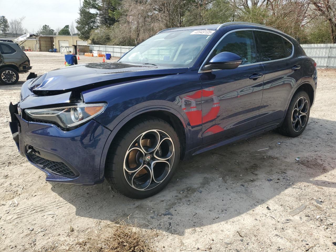 2020 Alfa Romeo Stelvio VIN ZASPAKBN2L7C75761 - Copart auction photo