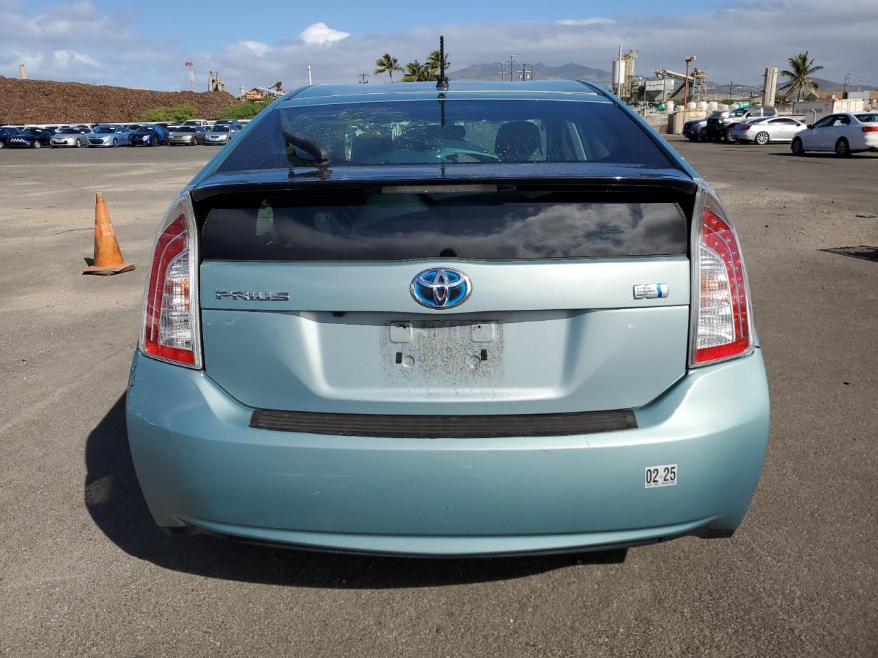 2015 Toyota Prius VIN JTDKN3DU0F1966697 Copart auction photo, front end / side damage thumbnail 6