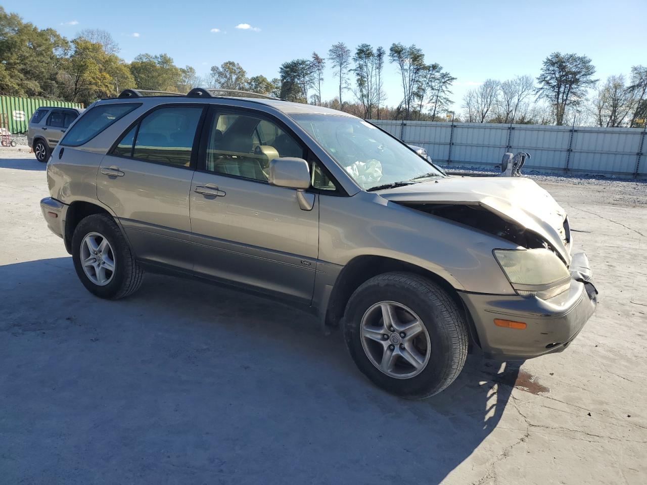 2003 Lexus RX VIN JTJHF10U330305732 Copart auction photo, front end / minor dent/scratches damage thumbnail 4