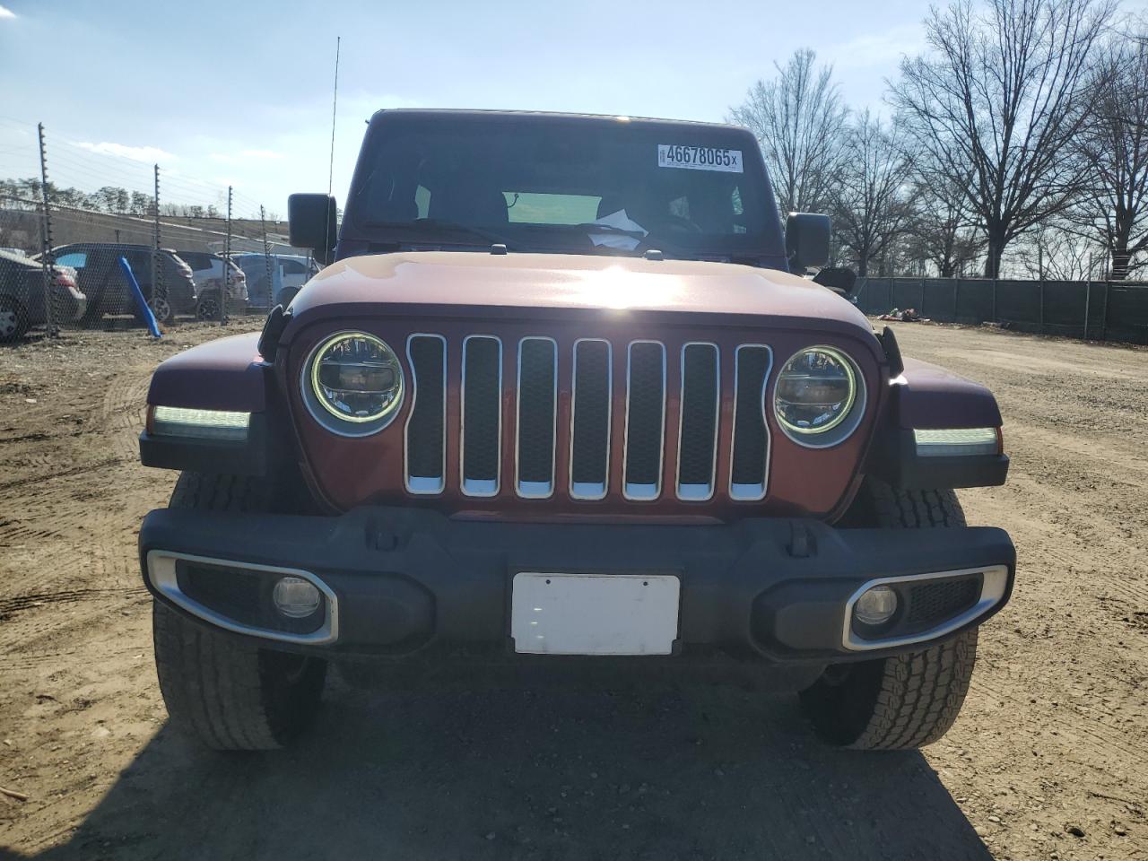 2021 Jeep Wrangler VIN 1C4HJXEG6MW803798 Copart auction photo, rear end / minor dent/scratches damage thumbnail 5