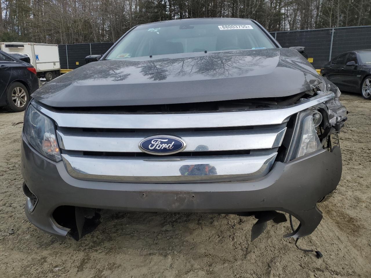 2012 Ford Fusion VIN 3FADP0L32CR204098 Copart auction photo, front end / side damage thumbnail 5