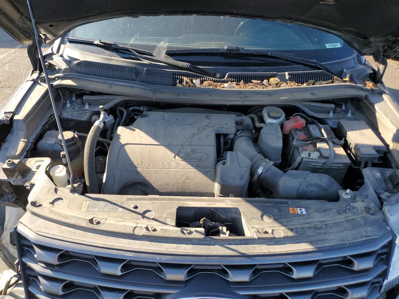 2017 Ford Explorer VIN 1FM5K8D83HGD54561 Copart auction photo, front end damage thumbnail 14