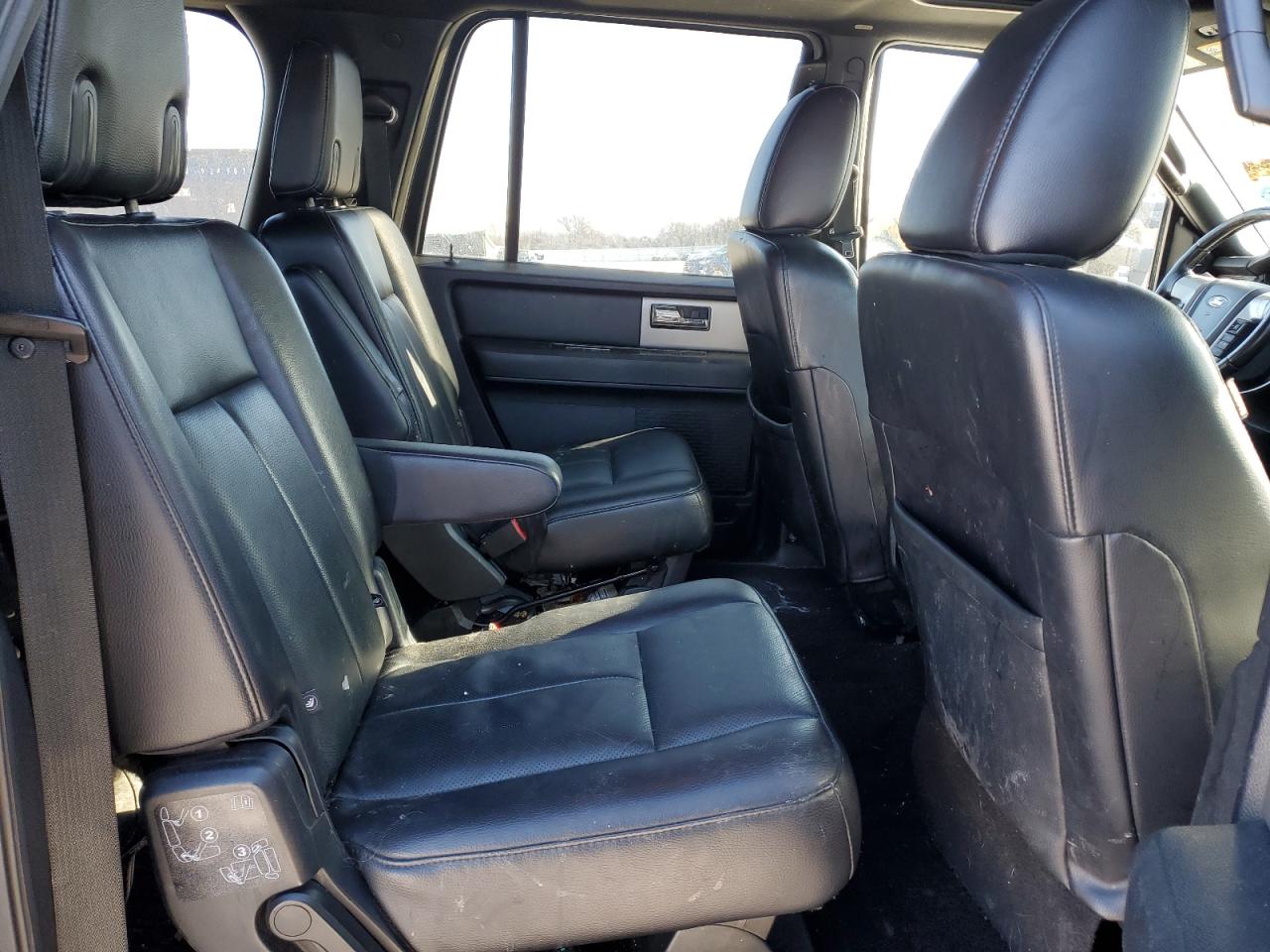 2017 Ford Expedition VIN 1FMJK2ATXHEA24545 Copart auction photo, front end / side damage thumbnail 11