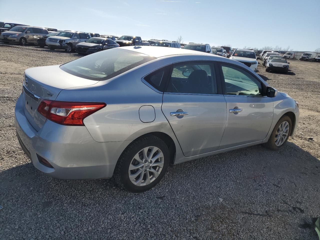 2018 Nissan Sentra VIN 3N1AB7AP5JY241937 Copart auction photo, undercarriage / rear end damage thumbnail 3