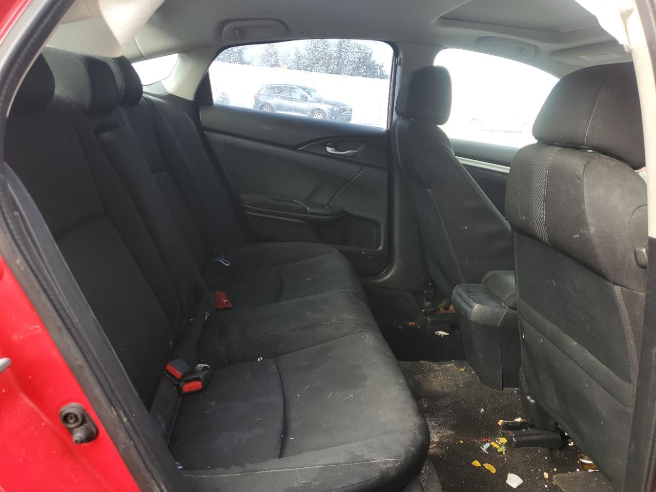 2016 Honda Civic VIN 2HGFC2F7XGH551464 Copart auction photo, front end / side damage thumbnail 10