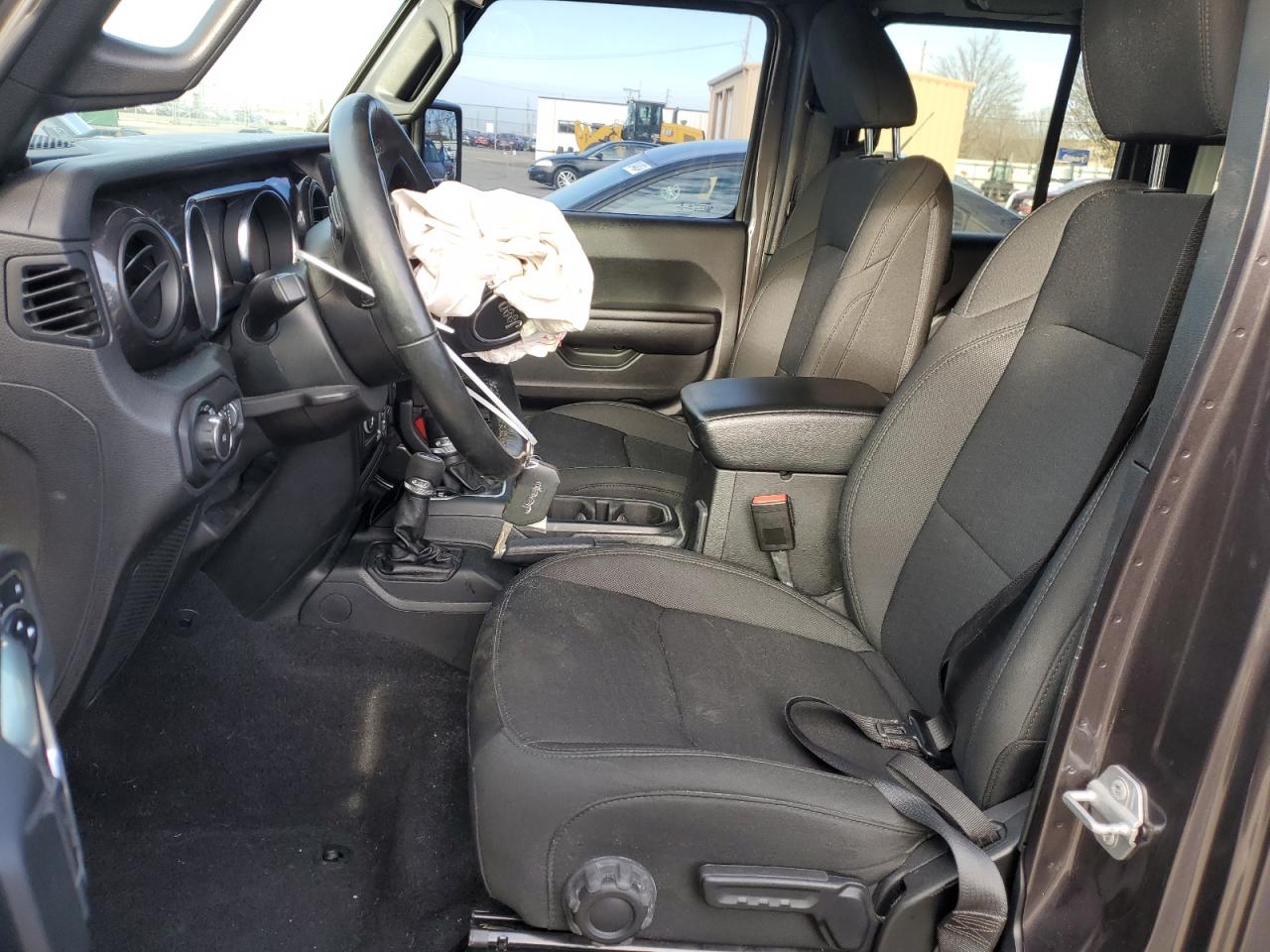 2021 Jeep Wrangler VIN 1C4HJXDN8MW575481 Copart auction photo, front end / mechanical damage thumbnail 7