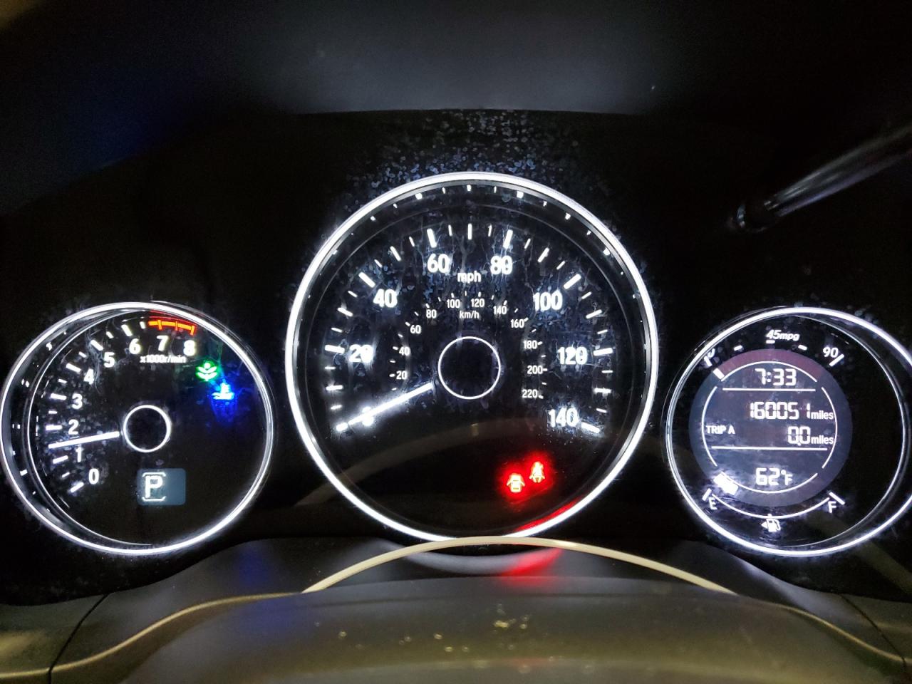 2022 Honda HR-V VIN 3CZRU6H19NM731195 Copart auction photo, front end / rear end damage thumbnail 9