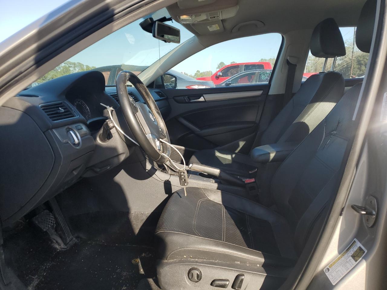 2014 Volkswagen Passat VIN 1VWBP7A39EC006419 Copart auction photo, front end damage thumbnail 7