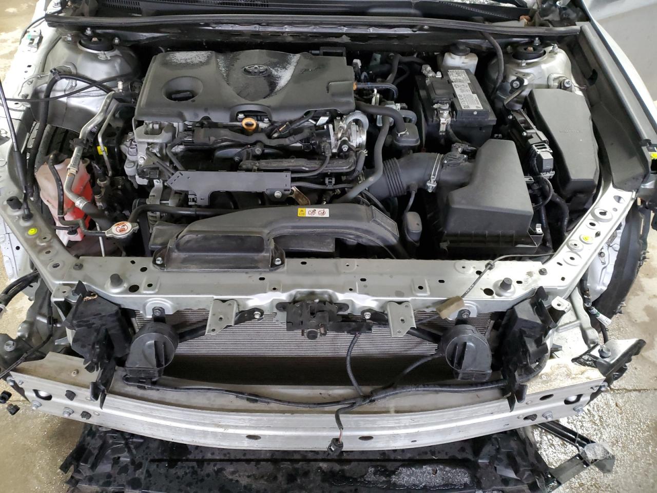 2022 Toyota Camry VIN 4T1T11BK4NU061927 Copart auction photo, front end / side damage thumbnail 11