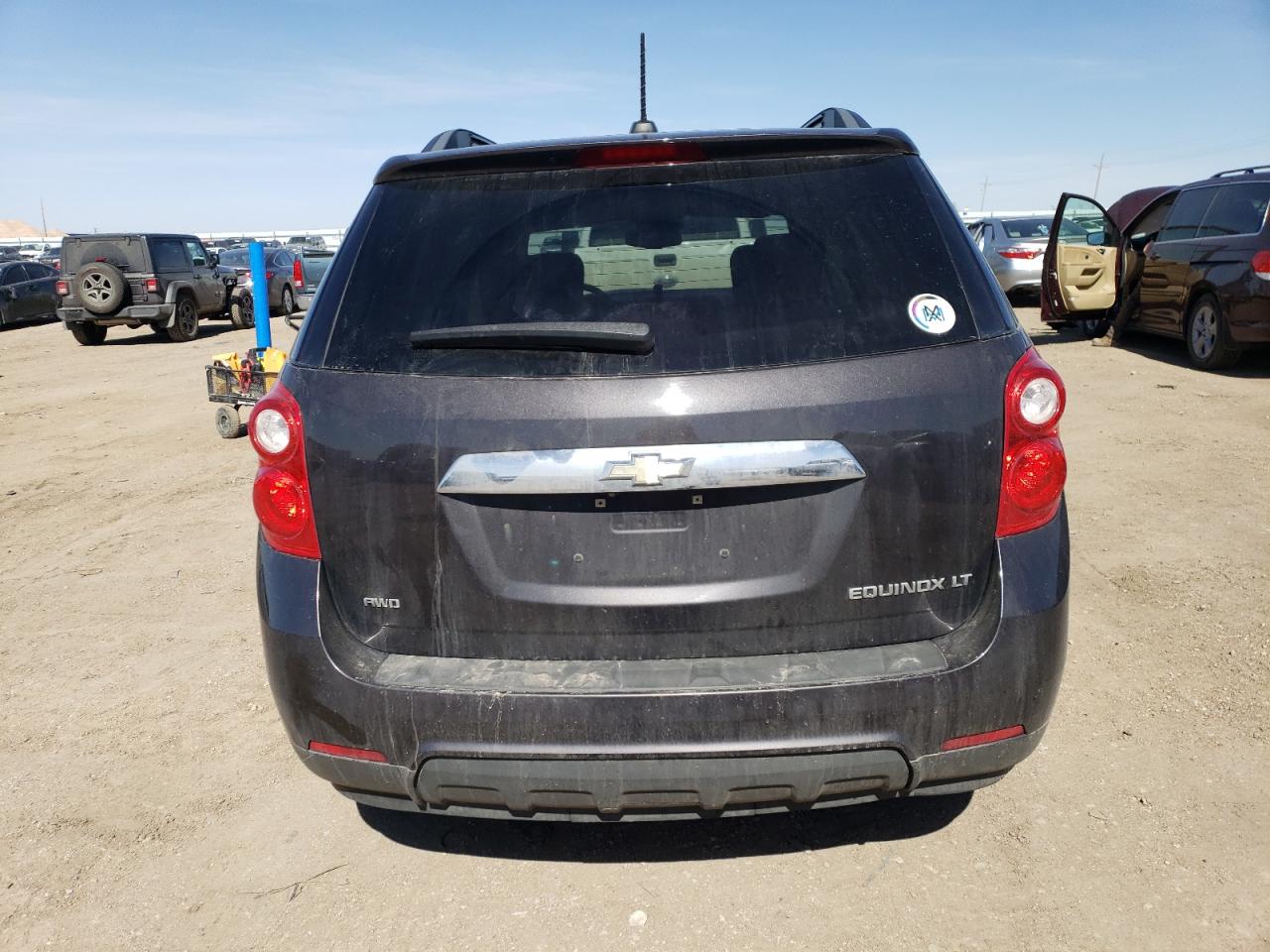2015 Chevrolet Equinox VIN 2GNFLFEK5F6125033 Copart auction photo, rear end damage thumbnail 6