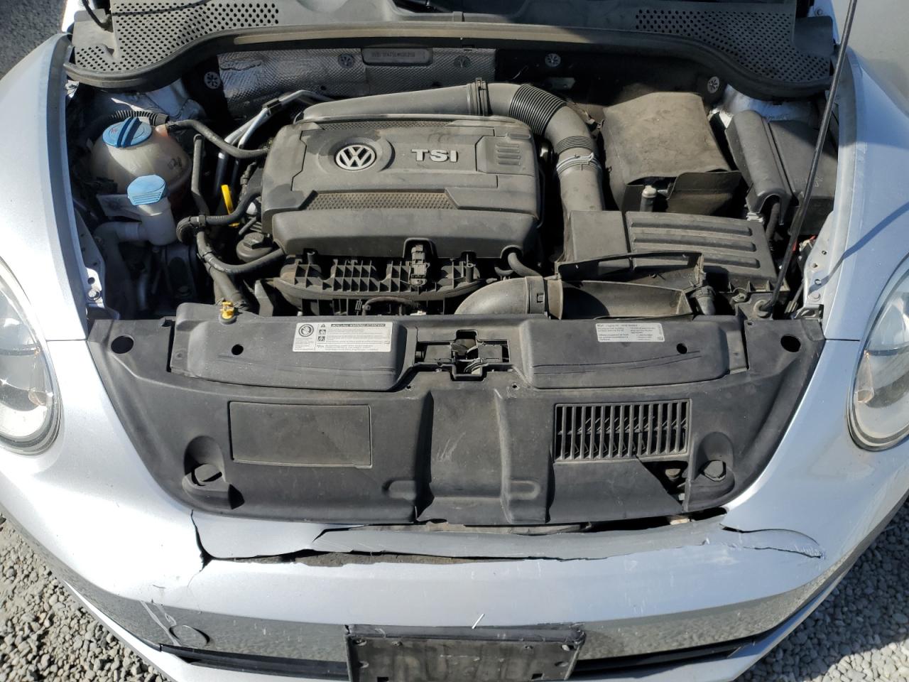 2014 Volkswagen Beetle VIN 3VWF17AT5EM635256 Copart auction photo, front end damage thumbnail 11