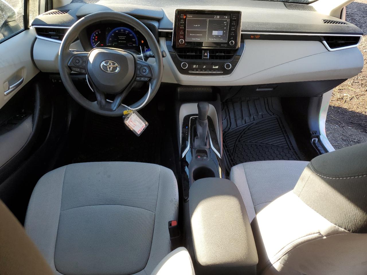 2021 Toyota Corolla VIN JTDEAMDE1MJ005305 Copart auction photo, all over damage thumbnail 9
