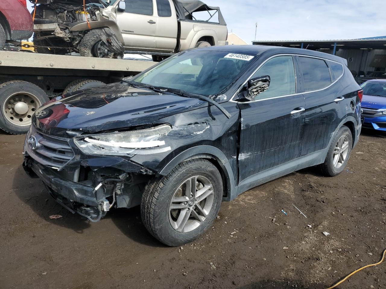 2018 Hyundai Santa Fe VIN 5NMZTDLB9JH081181