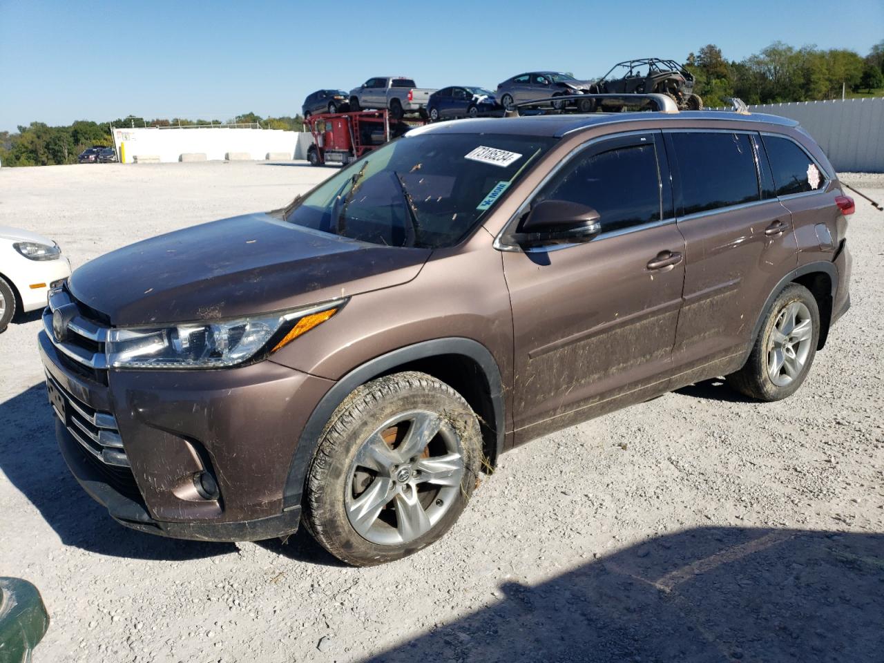 2017 Toyota Highlander VIN 5TDDZRFH8HS371487