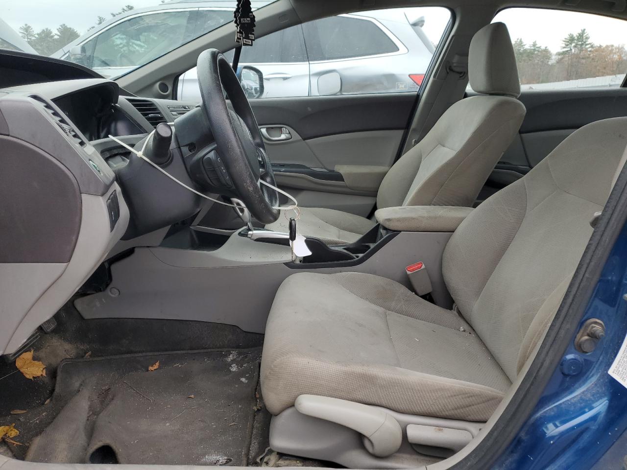 2012 Honda Civic VIN 2HGFB2F89CH536945 Copart auction photo, side / rear end damage thumbnail 7