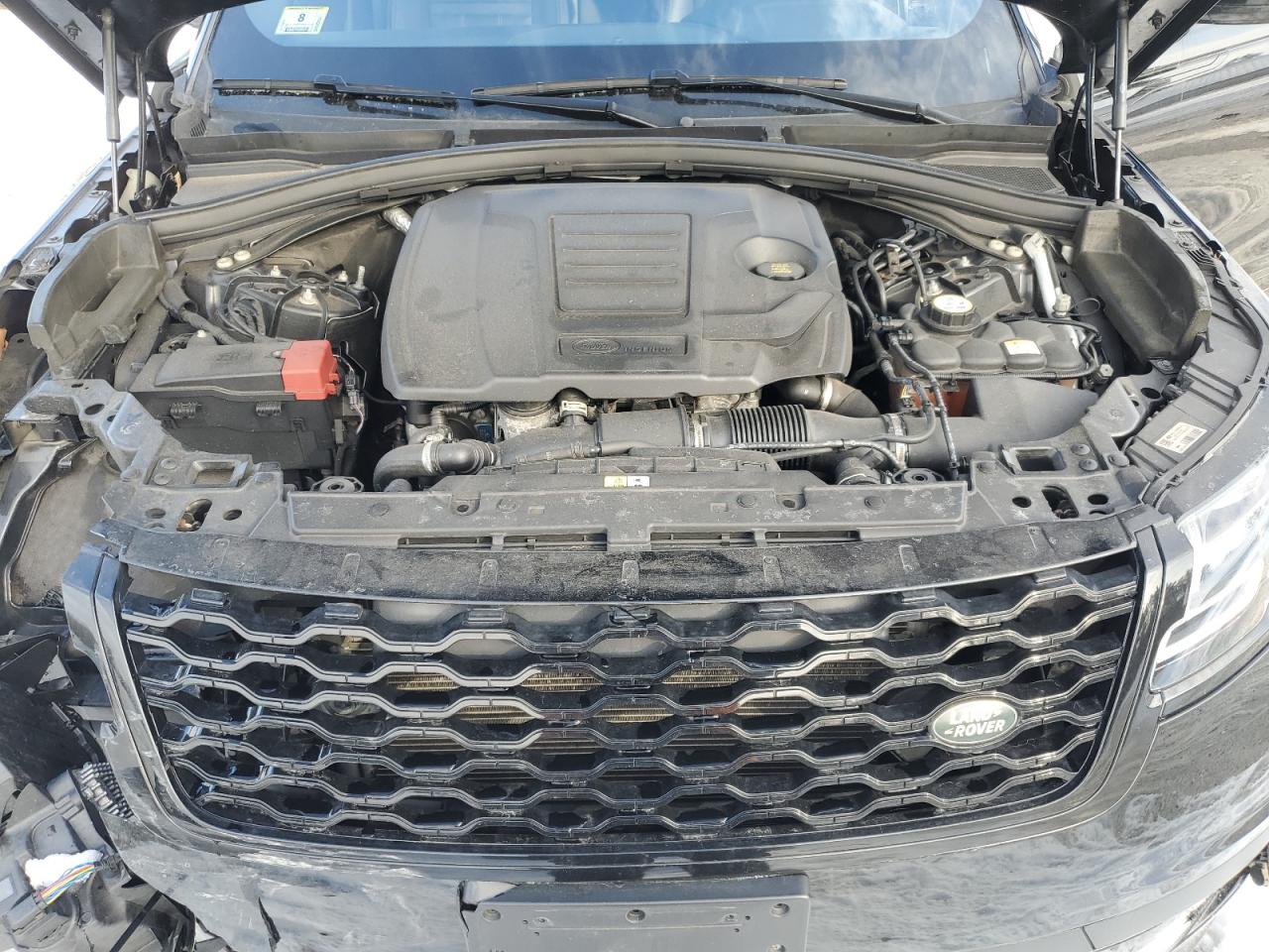 2020 Land Rover Range Rover VIN SALYB2EX2LA296189 Copart auction photo, front end / rear end damage thumbnail 12