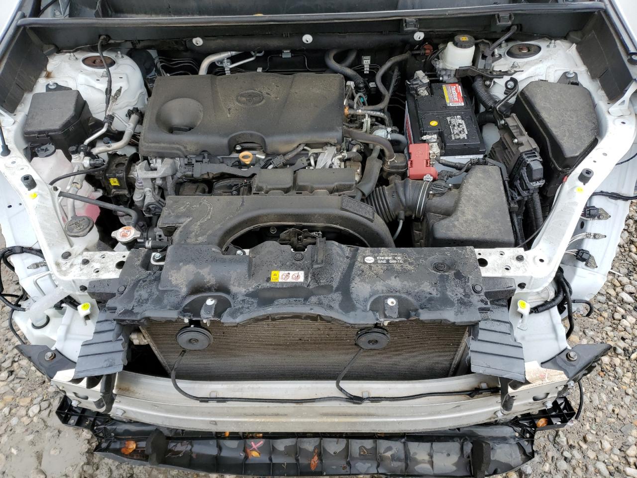 2020 Toyota RAV 4 VIN 2T3C1RFV5LW073625 Copart auction photo, front end damage thumbnail 13