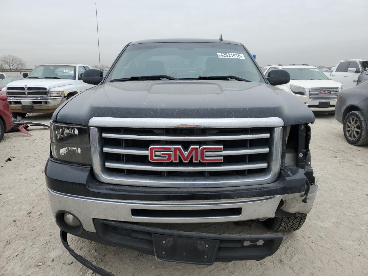 2013 GMC Sierra VIN 3GTP1VE08DG252341 Copart auction photo, front end / mechanical damage thumbnail 5