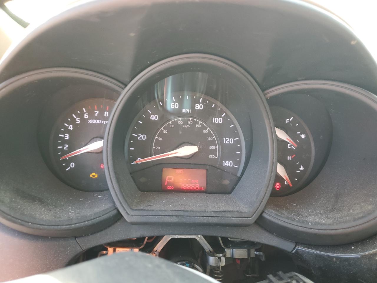 2017 KIA Rio VIN KNADM4A3XH6115846 Copart auction photo, front end damage thumbnail 9