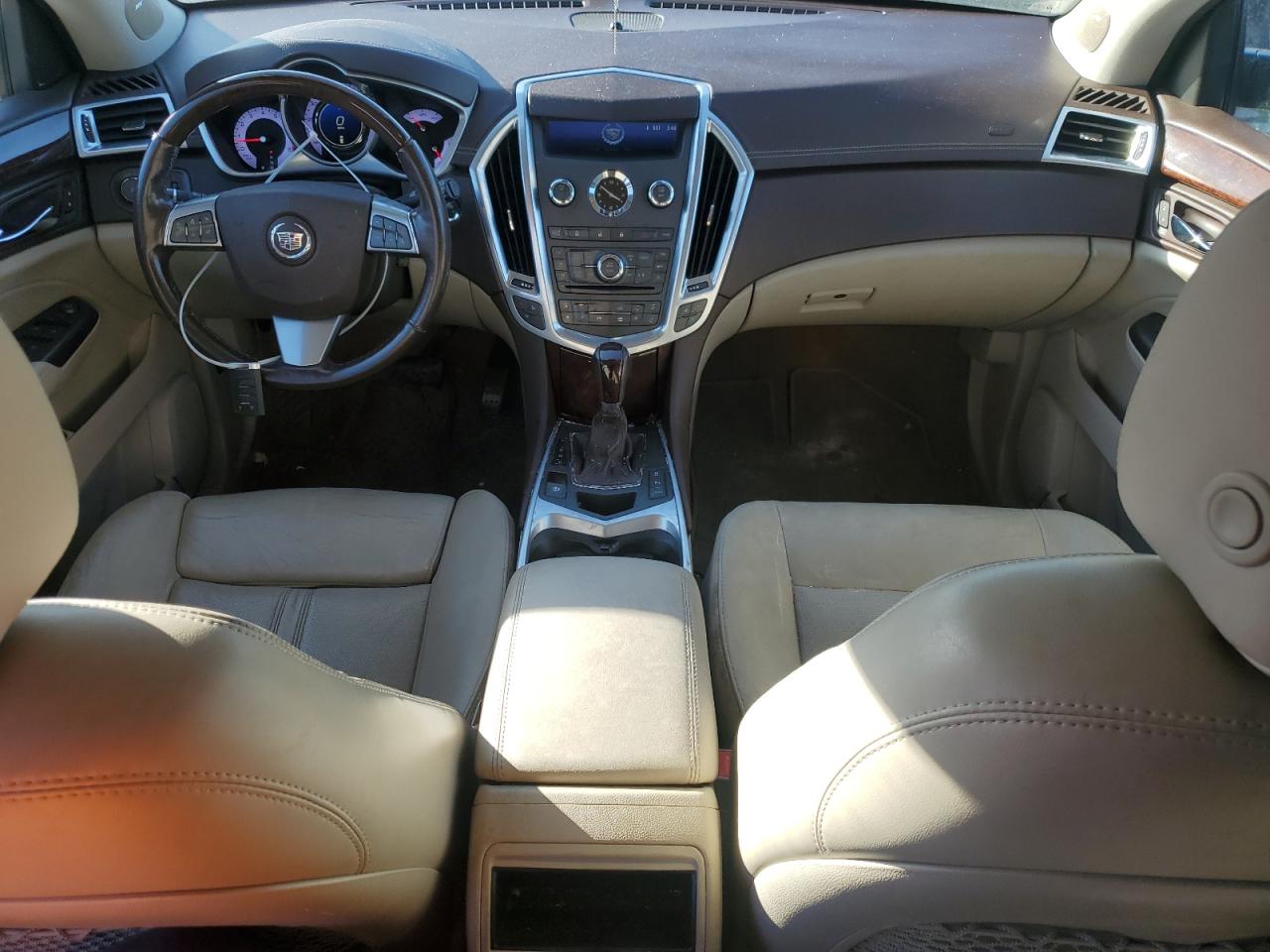 2012 Cadillac SRX VIN 3GYFNEE3XCS517289 Copart auction photo, front end damage thumbnail 8