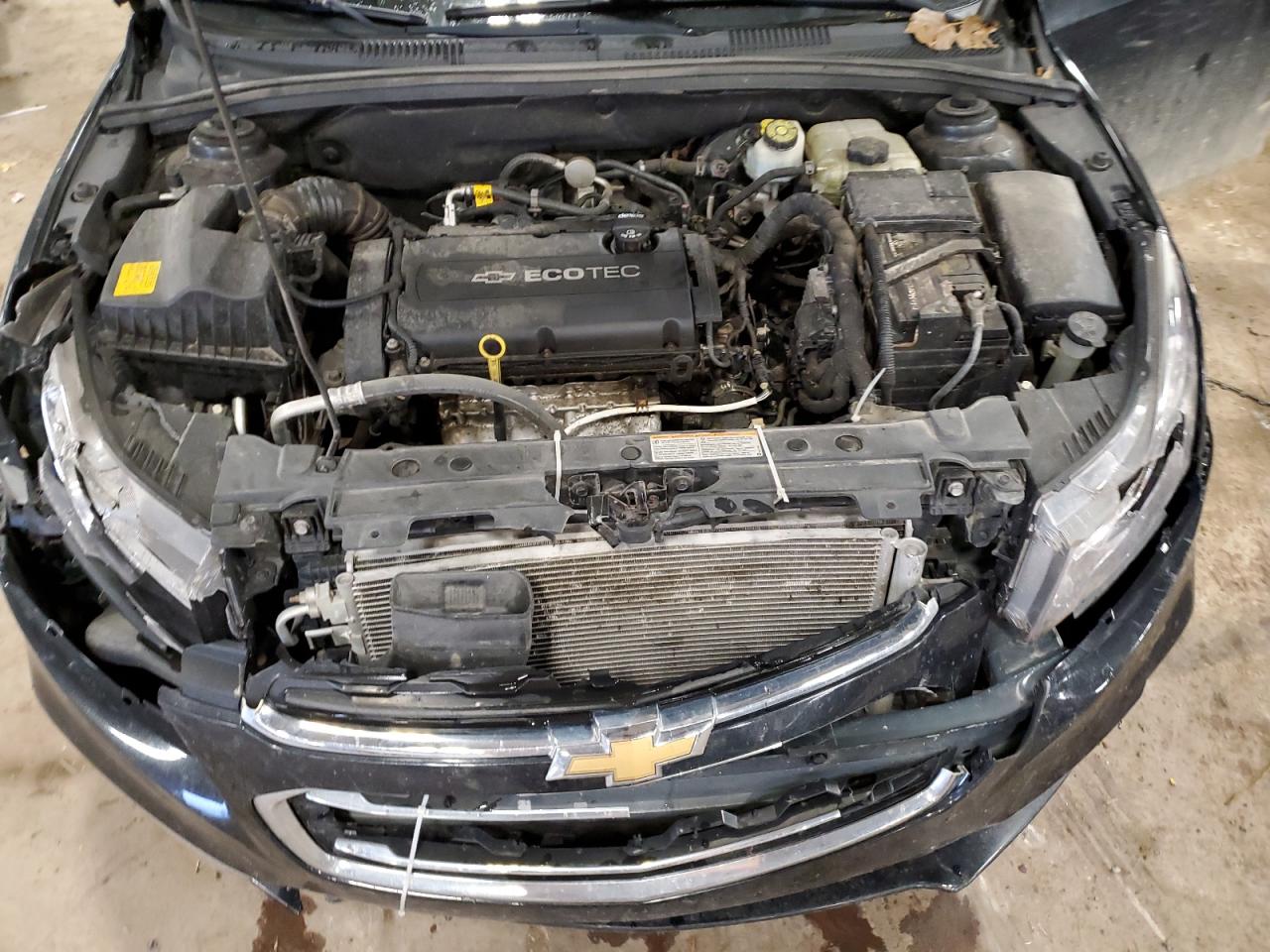 2016 Chevrolet Cruze VIN 1G1PC5SH2G7172336 Copart auction photo, front end / side damage thumbnail 11
