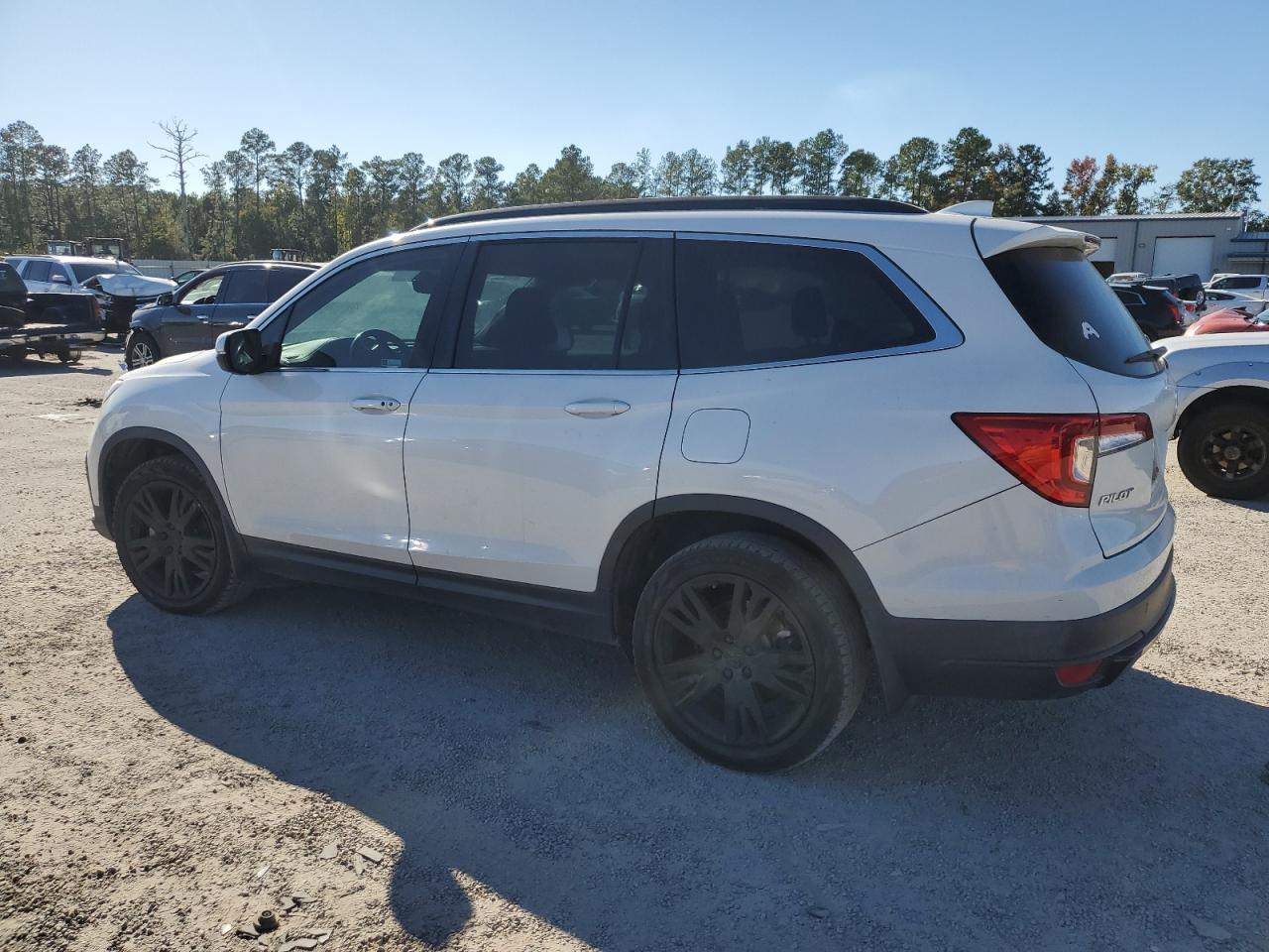 2021 Honda Pilot VIN 5FNYF5H2XMB029386 Copart auction photo, front end damage thumbnail 2