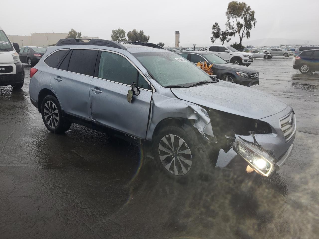 2017 Subaru Outback VIN 4S4BSANC4H3326885 Copart auction photo, all over / undercarriage damage thumbnail 4