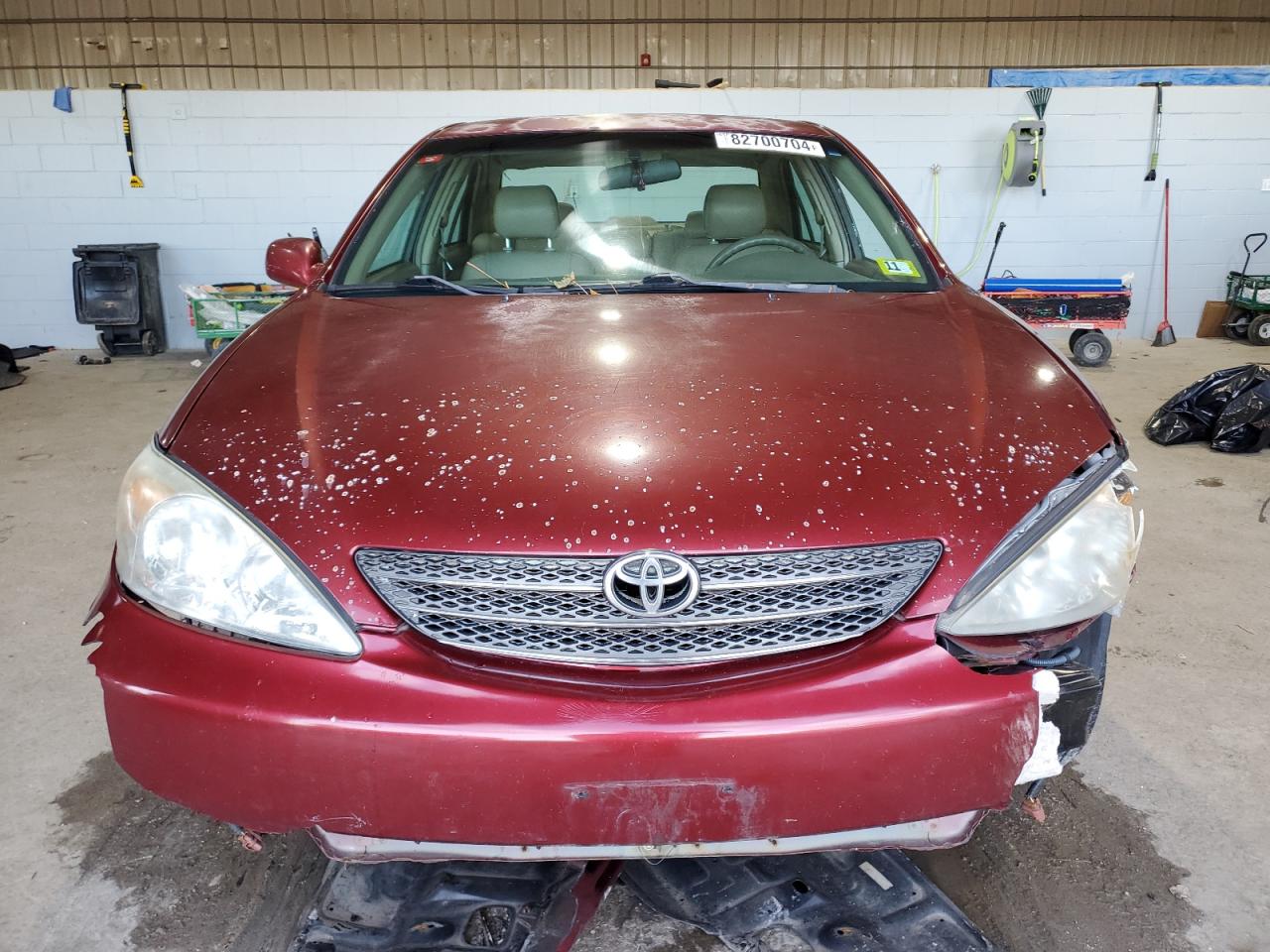2003 Toyota Camry VIN 4T1BE32K43U215075 Copart auction photo, front end / minor dent/scratches damage thumbnail 5