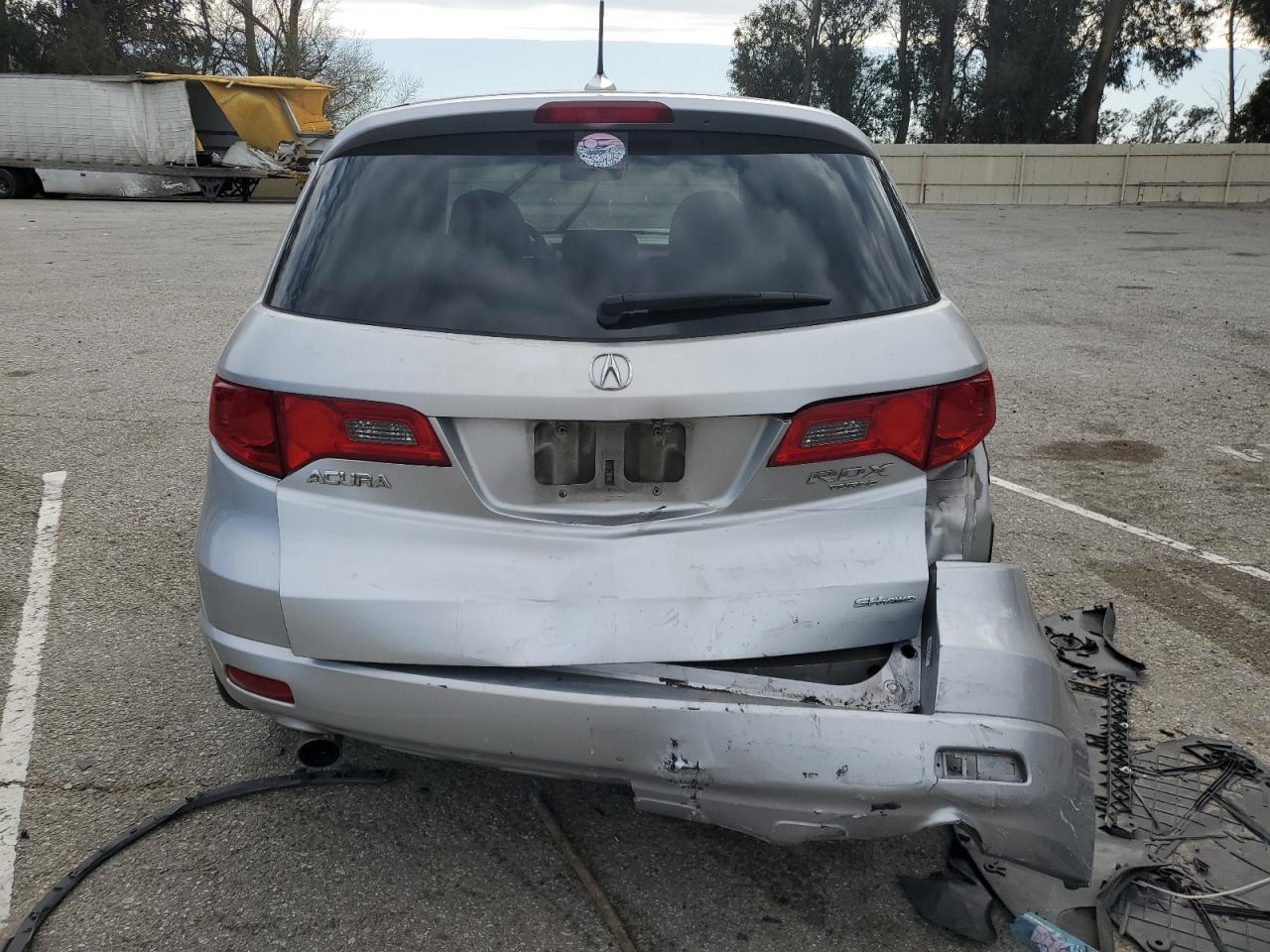 2008 Acura RDX VIN 5J8TB18578A008777 Copart auction photo, front end / rear end damage thumbnail 6