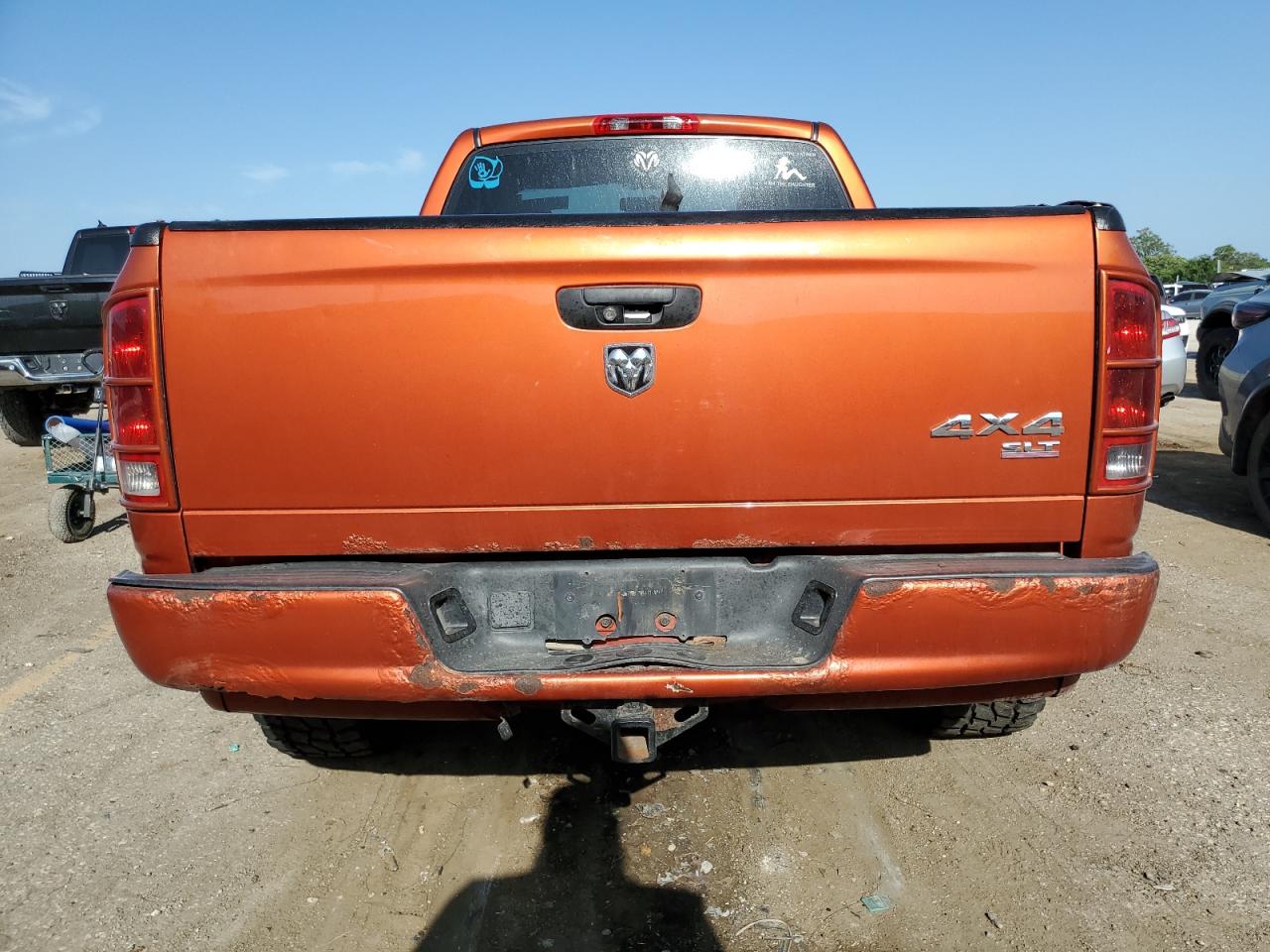 2005 Dodge RAM VIN 1D7HU16D15J619687 Copart auction photo, front end damage thumbnail 6